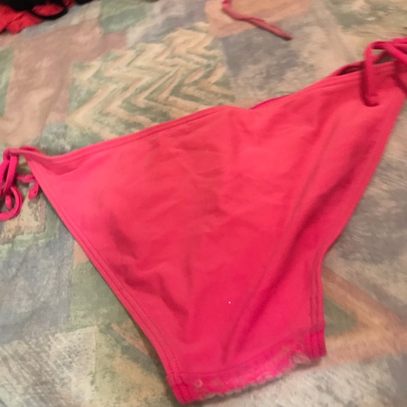 Sequined Pink Bikini Bottoms (L) 👙 Charlotte Russe - Picture 3 of 3
